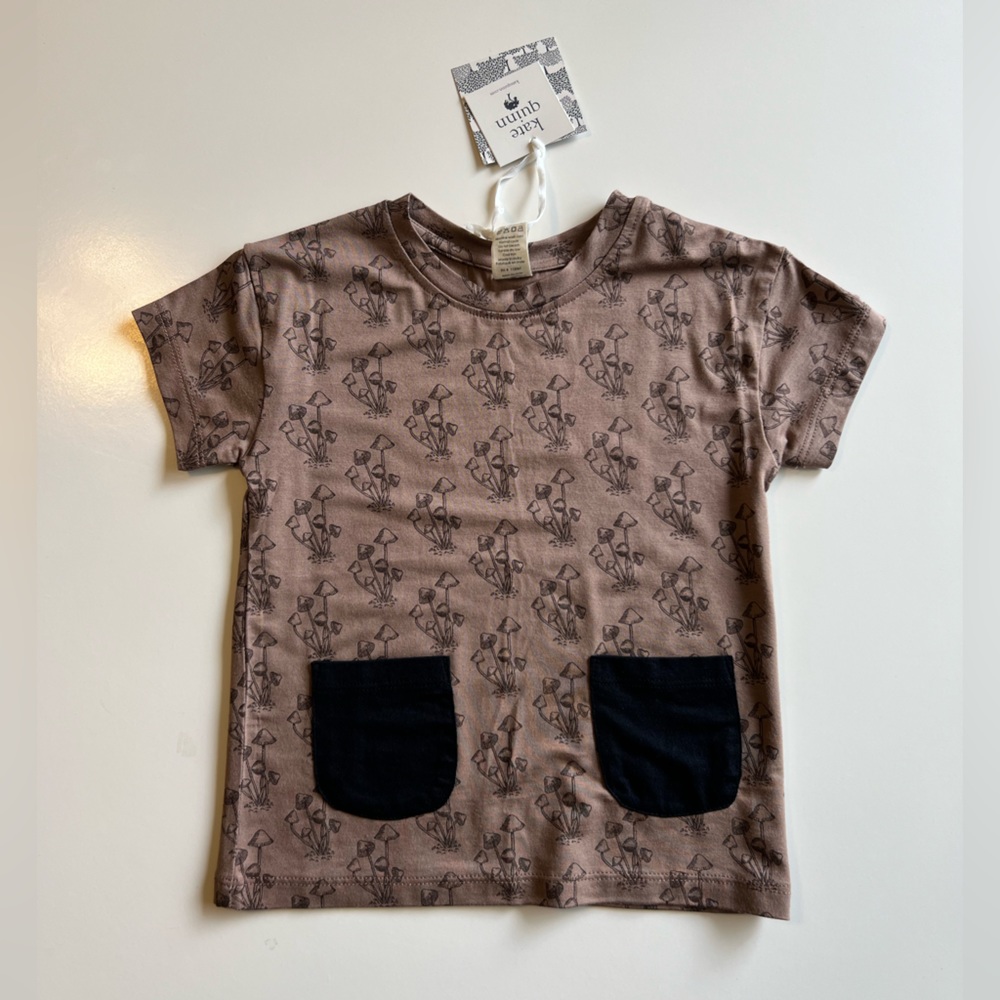 Kate Quinn mushroom print T-shirt